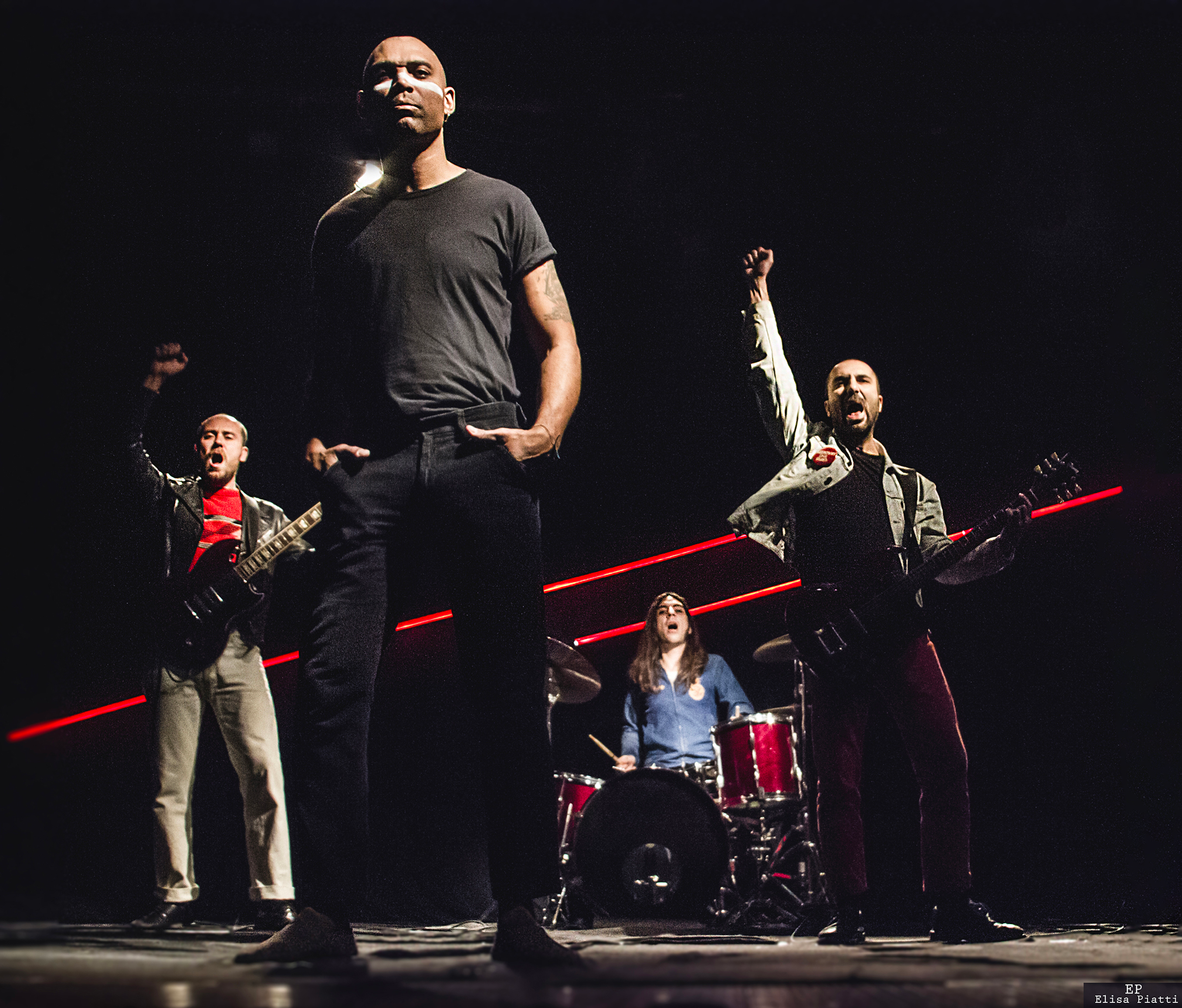 Giuda Rock & roll band - Mike-Guitar / Tenda-Vox / Alex-Drum / Danilo-Bass / Lorenzo-Guitar